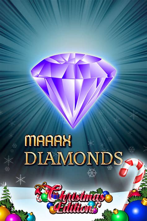 Игровой автомат Maaax Diamonds  Christmas Edition  играть бесплатно